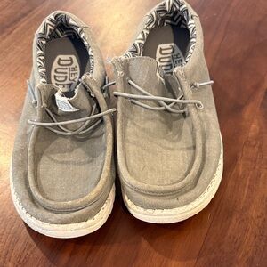 Hey Dude Light Gray Slip-On Shoes